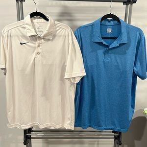 Men’s NIKE athletic dri-fit polo